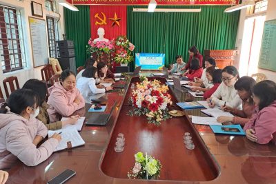 TRƯỜNG TIỂU HỌC HẢI LỘC TỔ CHỨC TẬP HUẤN TRIỂN KHAI THÔNG TƯ 17/2025/TT-BGDĐT VỀ ĐIỀU CHỈNH CHƯƠNG TRÌNH MÔN LỊCH SỬ VÀ ĐỊA LÍ CẤP TIỂU HỌC