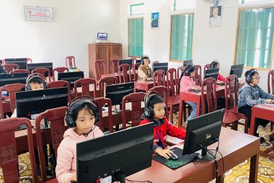 TRƯỜNG TIỂU HỌC HẢI LỘC TỔ CHỨC KÌ THI IOE CẤP XÃ NĂM HỌC 2025 – 2026