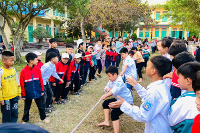 PHONG TRÀO “VUI KHỎE ĐỂ HỌC TẬP” CỦA CÁC EM HỌC SINH TRƯỜNG TIỂU HỌC HẢI LỘC