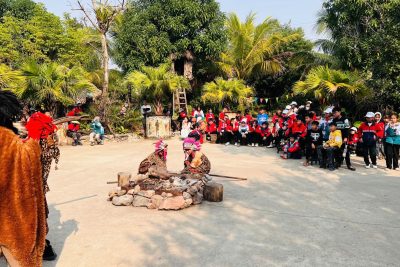 HÀNH TRÌNH VỀ NGUỒN VÀ KHÁM PHÁ THẾ GIỚI TIỀN SỬ: TRƯỜNG TIẾU HỌC HẢI LỘC HƯỚNG VỀ MẢNH ĐẤT CỐ ĐÔ